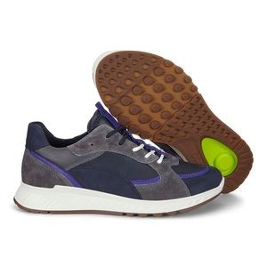 🆕 ECCO ST.1 Urban Trend Sneakers Multicolor Night Sky Leather Size 40 US 9-9.5